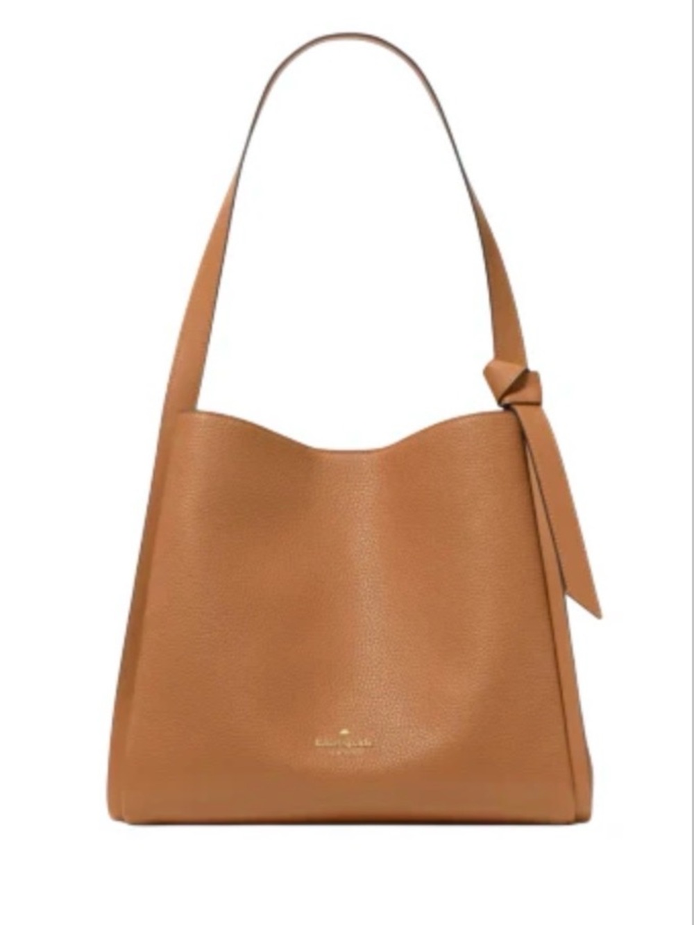 kate spade knott carryall Leather Shoulder Bag - Tan